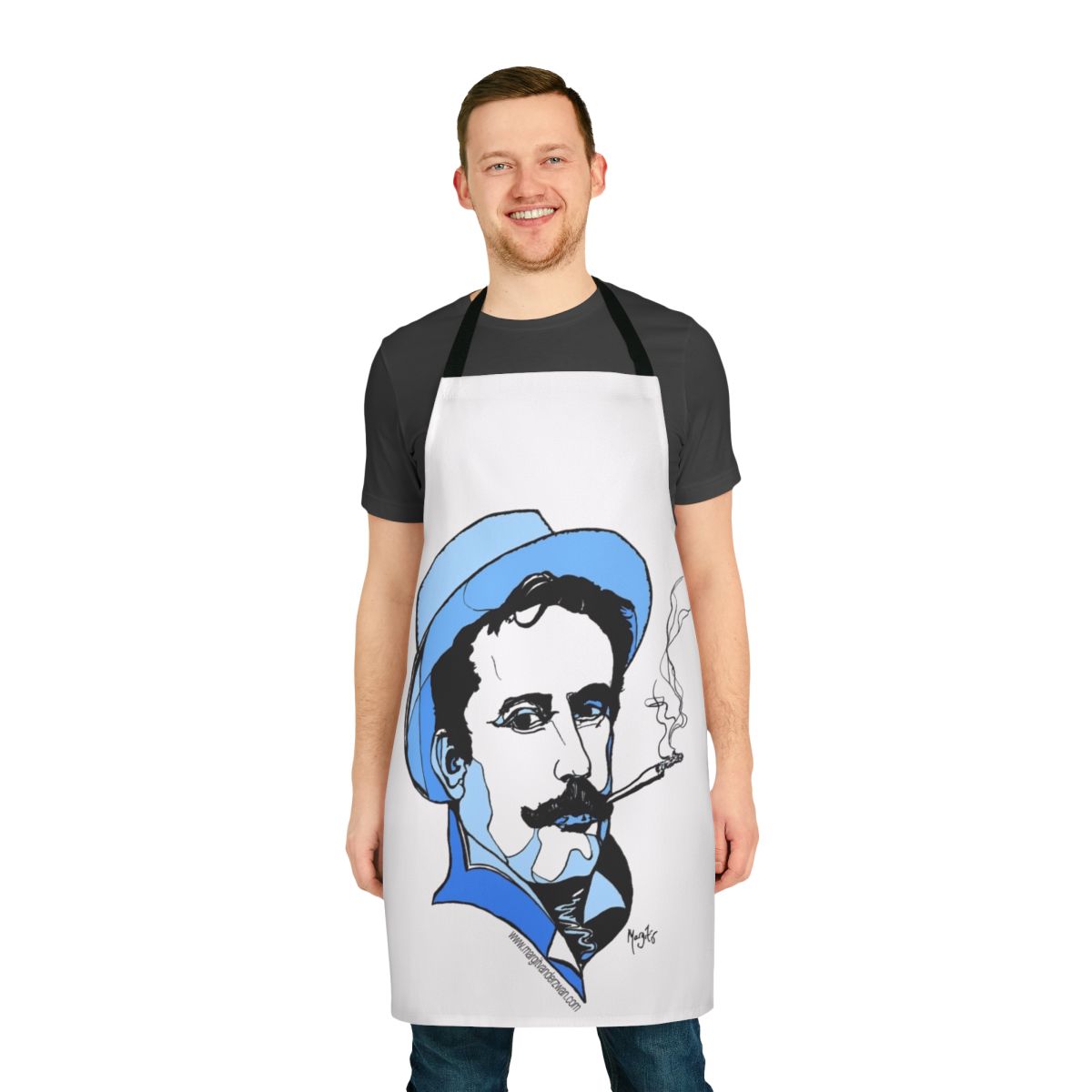Giacomo Puccini Inspired Italian Composer Apron