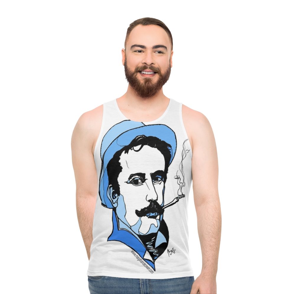 Giacomo Puccini Italian Composer Unisex Tank Top