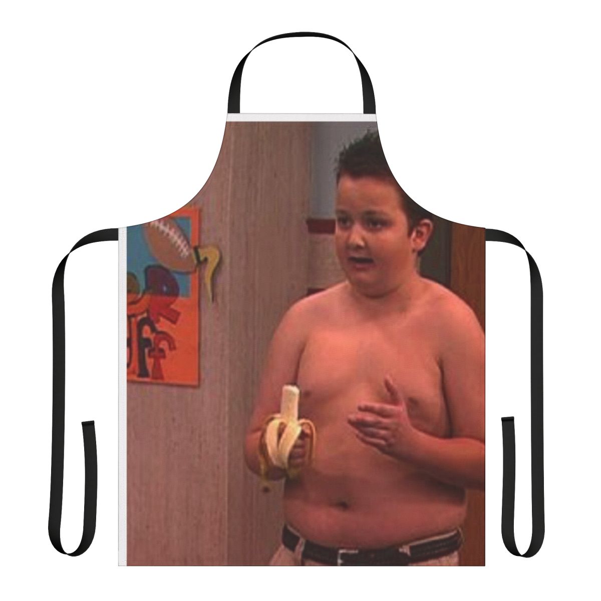 Gibby-Inspired Pop Culture Apron for Cooking and Entertaining