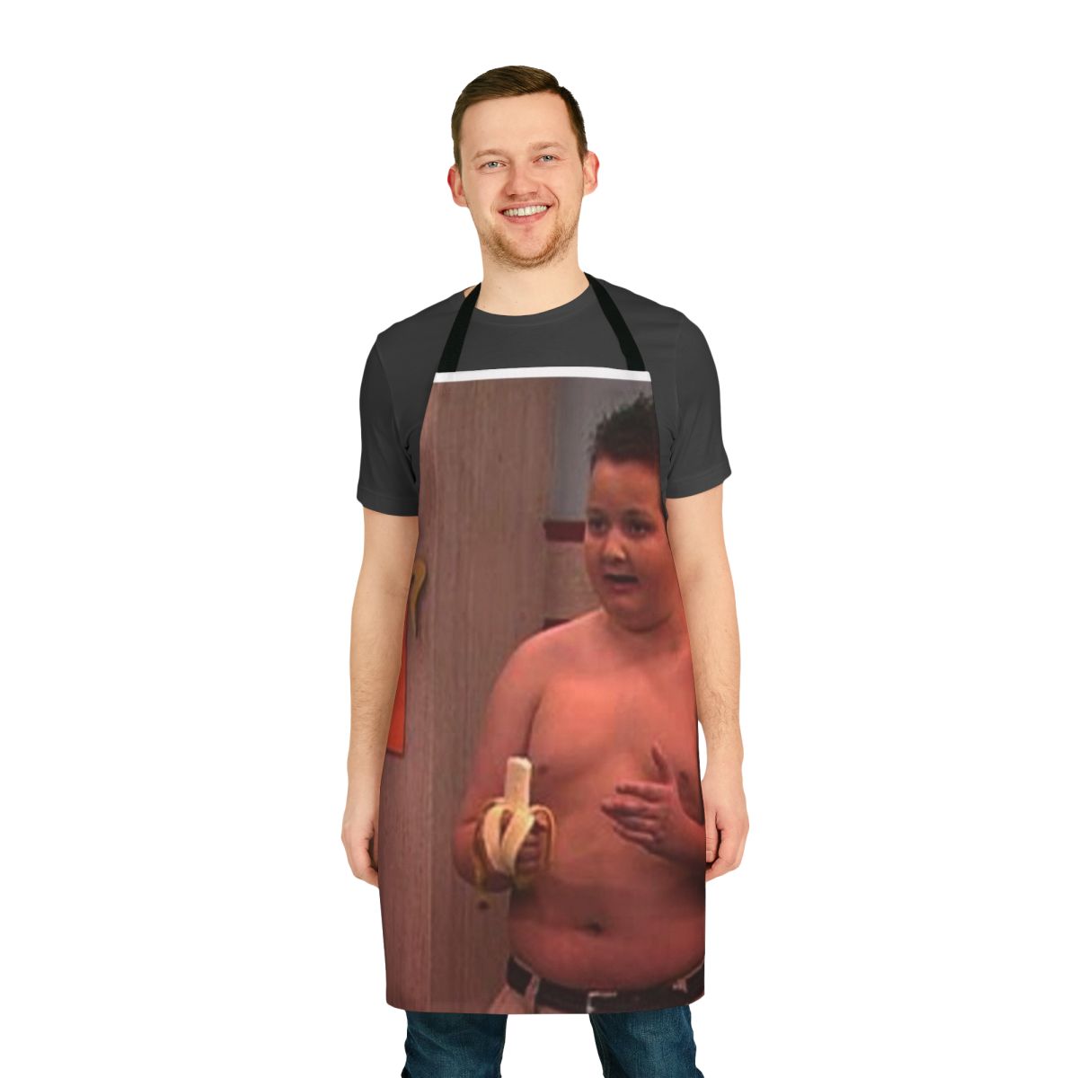 Gibby-Inspired Pop Culture Apron for Cooking and Entertaining