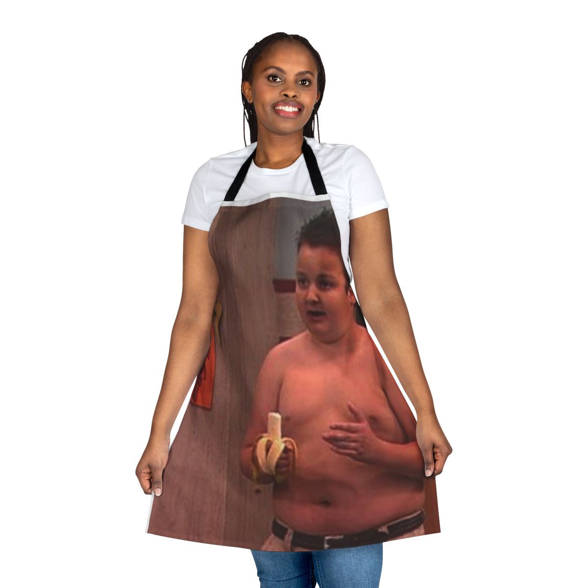 Gibby-Inspired Pop Culture Apron for Cooking and Entertaining