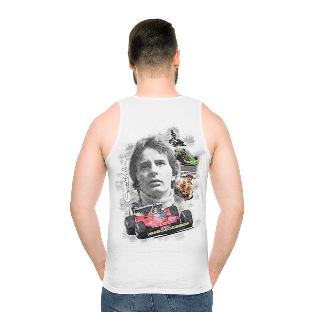 Gilles Villeneuve racing tank top
