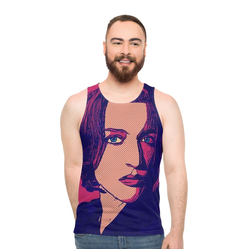 Gillian Anderson Unisex Tank Top