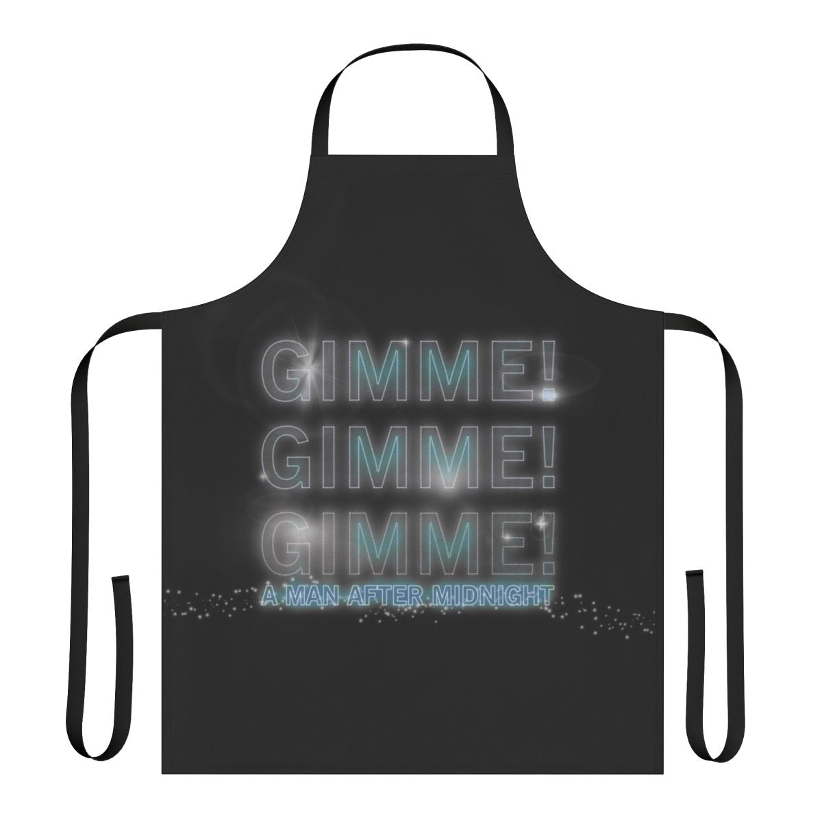 "Gimme Gimme Gimme" ABBA-inspired apron for Mamma Mia fans