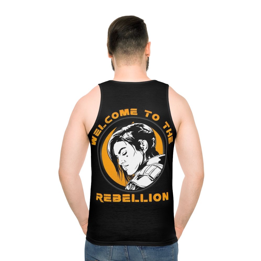 Gina Carano Inspired Mandalorian Unisex Tank Top