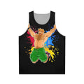 Ginger bear pride unisex summer tank top