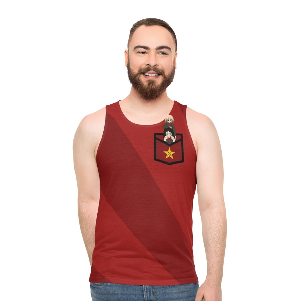 Girls Und Panzer Katyusha and Nonna Unisex Tank Top