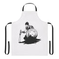 Gladiator-Inspired Cooking Apron with Roman Warrior Design