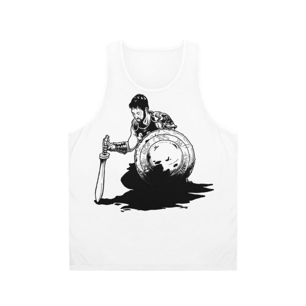 Gladiator Roman Unisex Tank Top