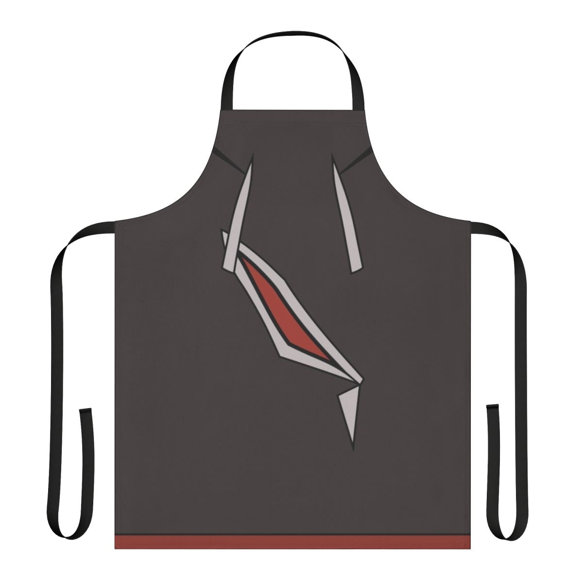 Gladion-inspired hooded apron featuring a unique Pokemon fan art design