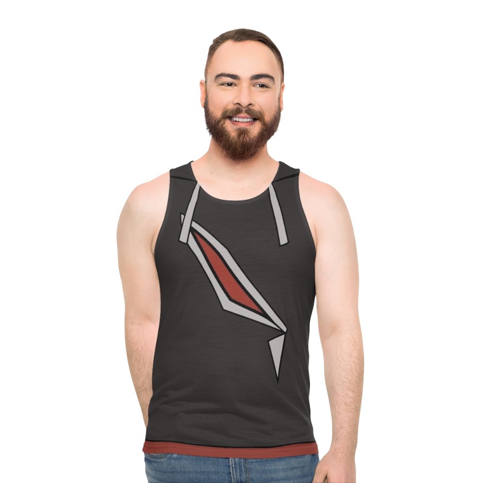 Gladion inspired Pokemon Sun Moon unisex tank top