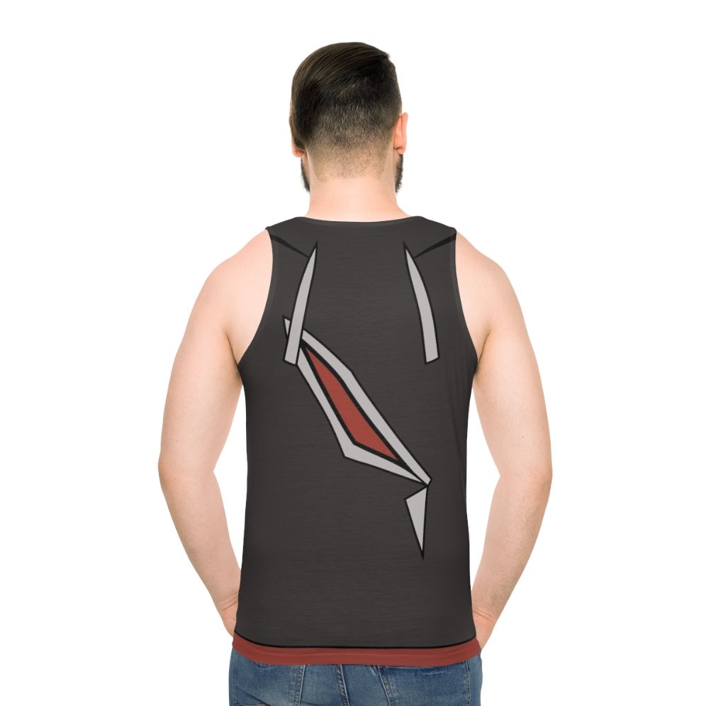 Gladion inspired Pokemon Sun Moon unisex tank top