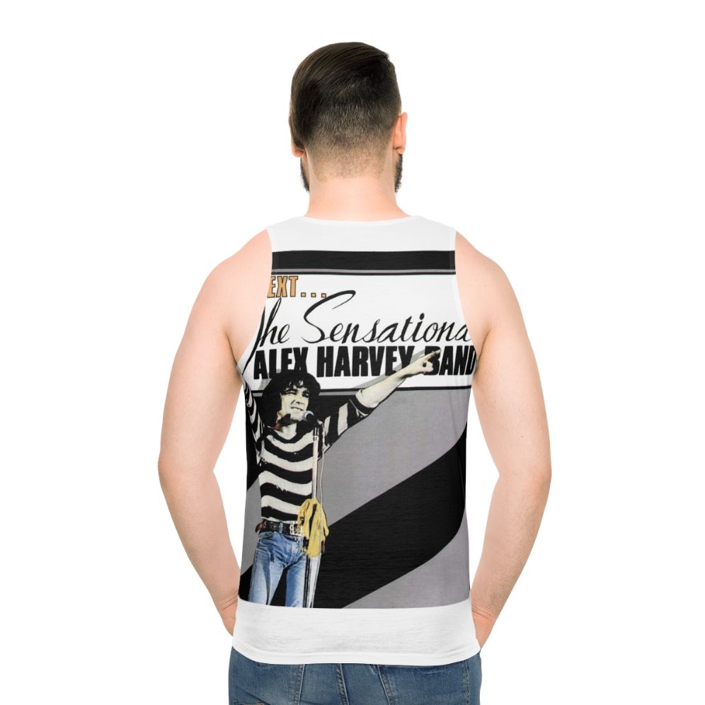 Glam rock unisex tank top with scottish band from glasgow 1972