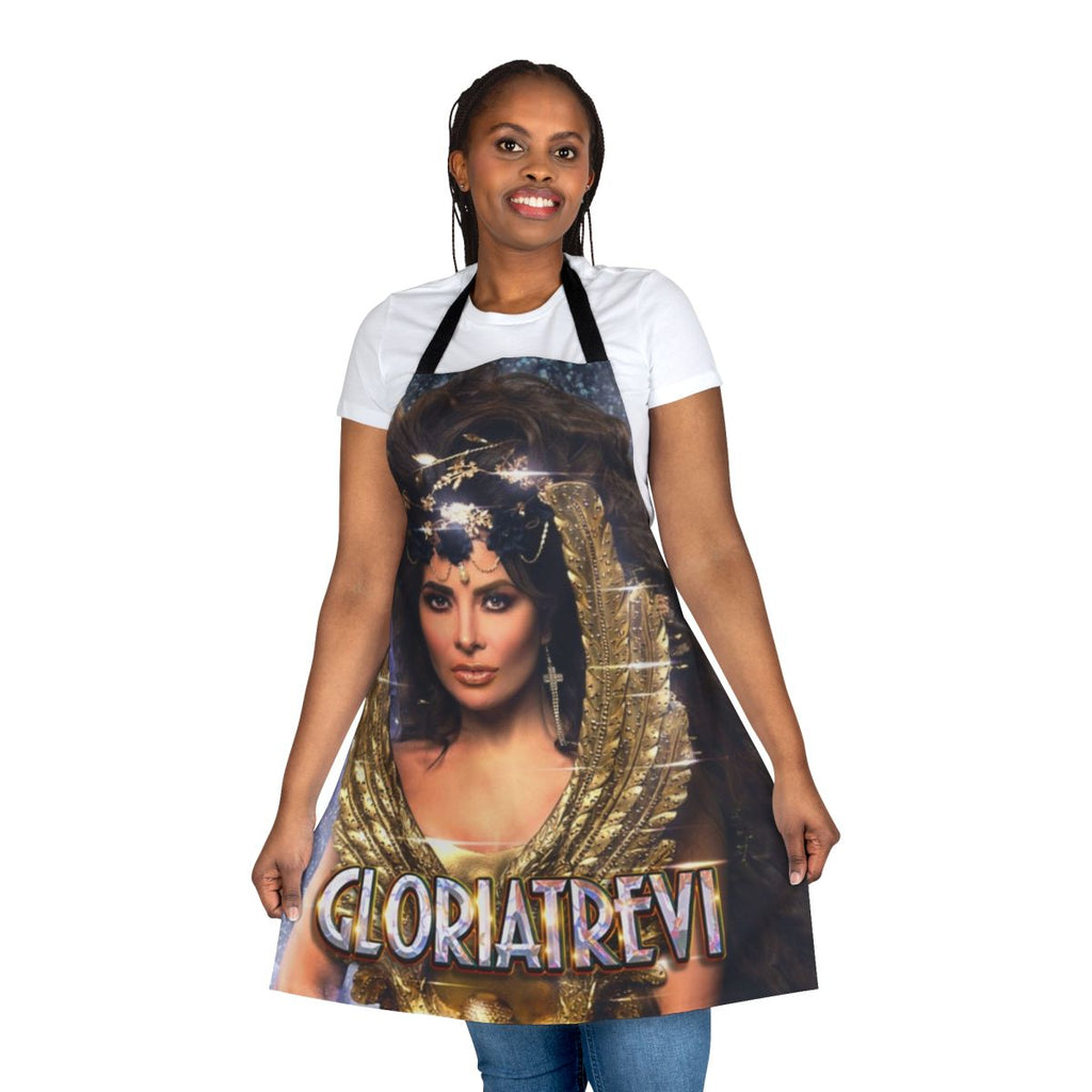 Glamorous Gloria Trevi-Inspired Apron featuring the Glamazon design