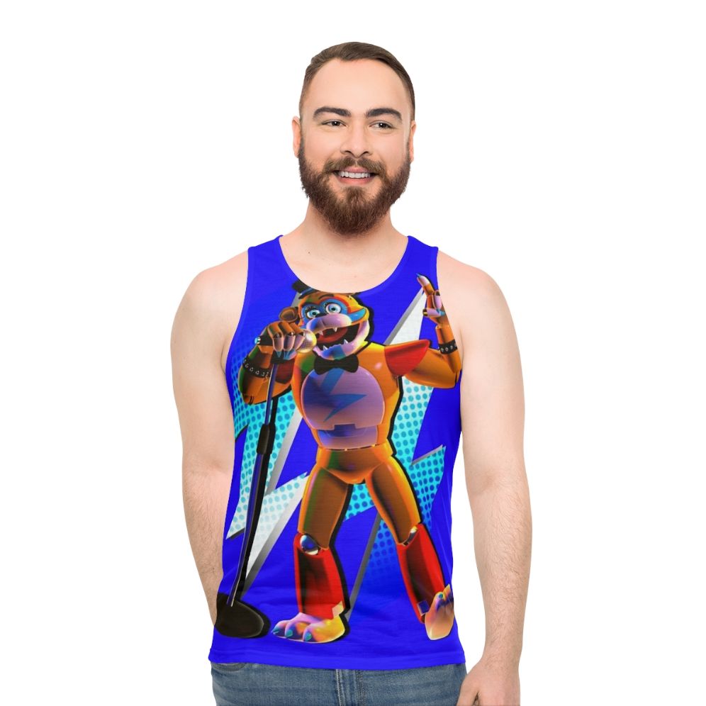 Glamrock Freddy Security Breach Unisex Tank Top
