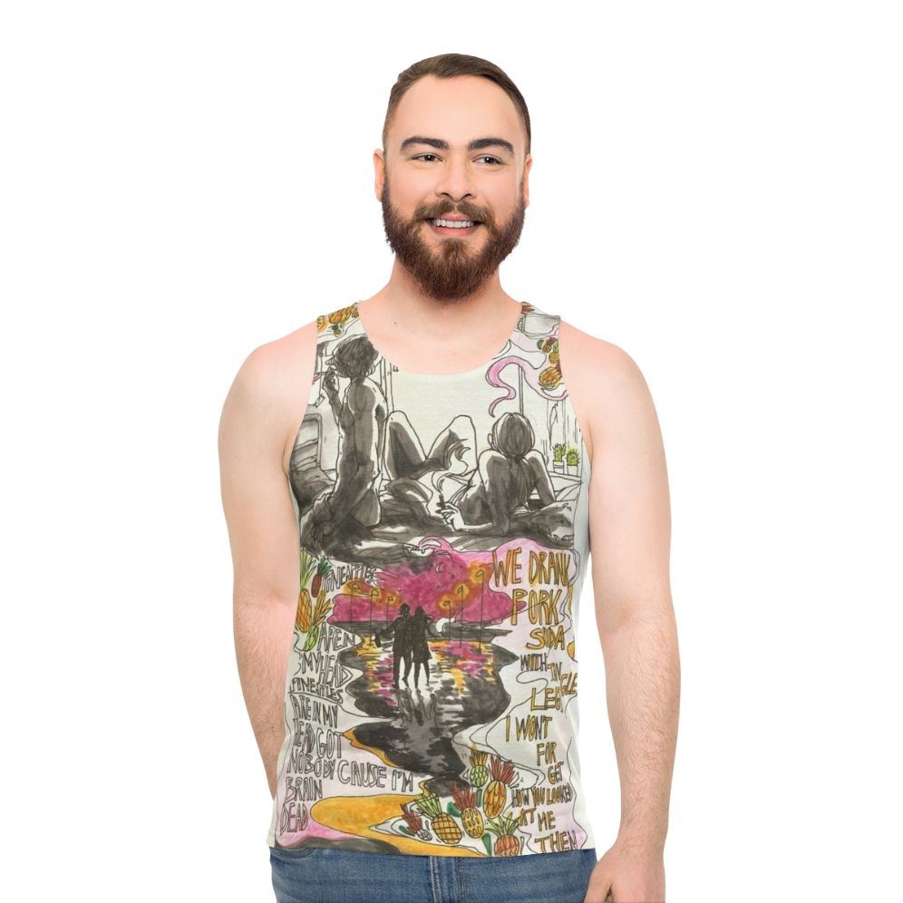 Unisex Glass Animals Pork Soda Tank Top
