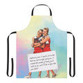 Glee Brittana Watercolor Apron featuring Santana Lopez and Brittany S. Pierce