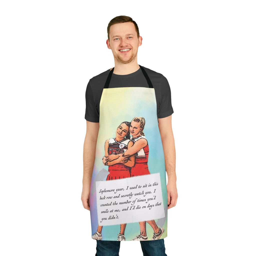 Glee Brittana Watercolor Apron featuring Santana Lopez and Brittany S. Pierce
