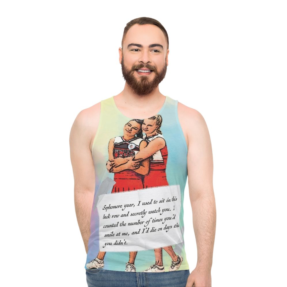 Glee Brittana Watercolor Unisex Tank Top