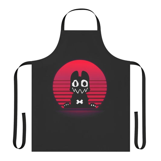 Gleipnir inspired Shuichi Kagaya cosplay apron, featuring the main character and cats/dogs