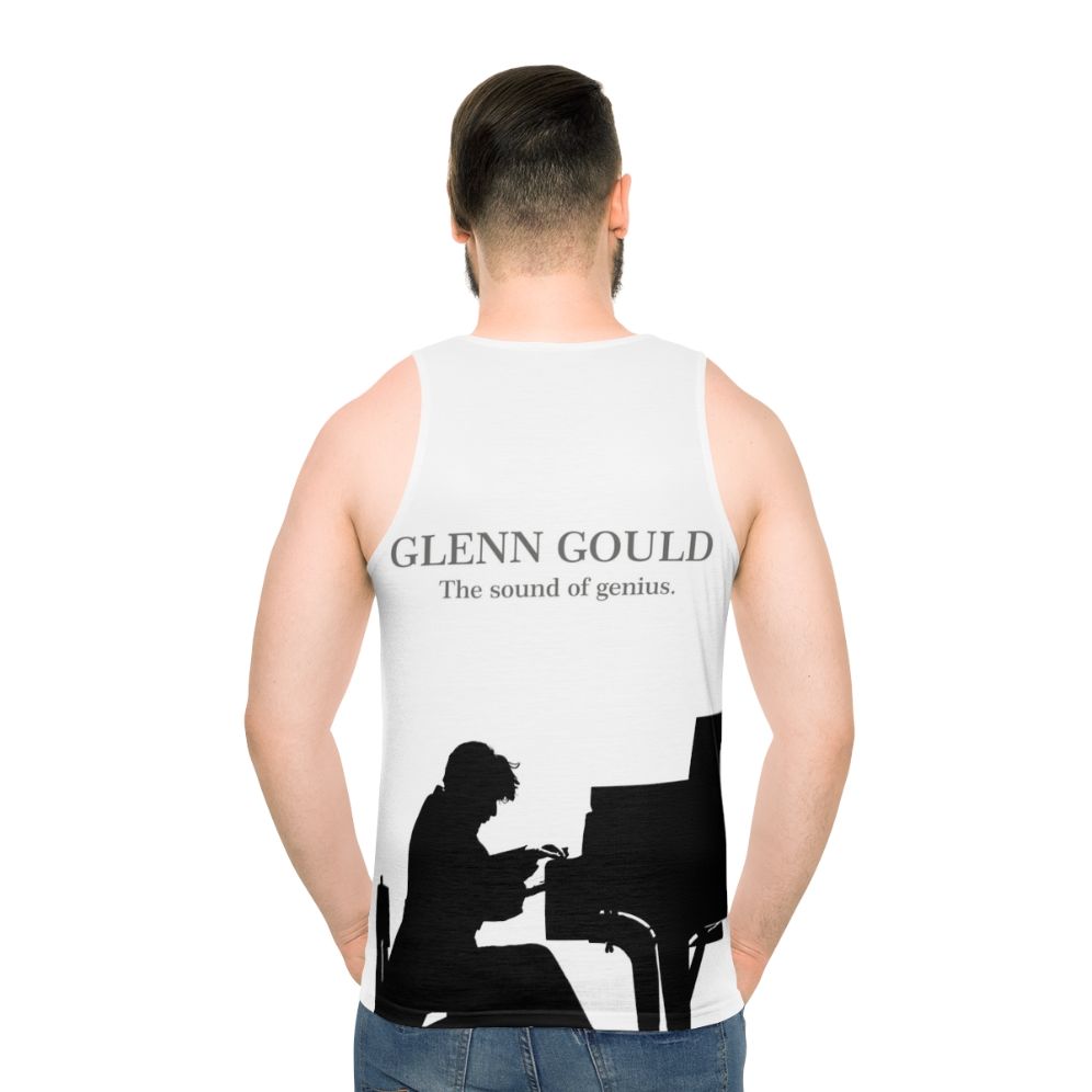 Glenn Gould The Pianist Piano Unisex Tank Top