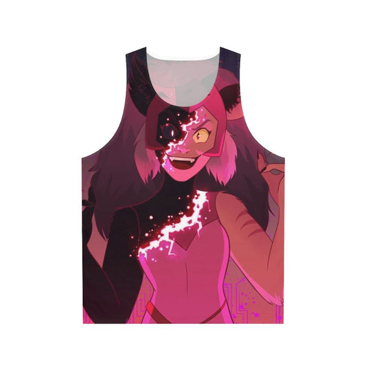 Glitch Catra & Shera Unisex Tank Top