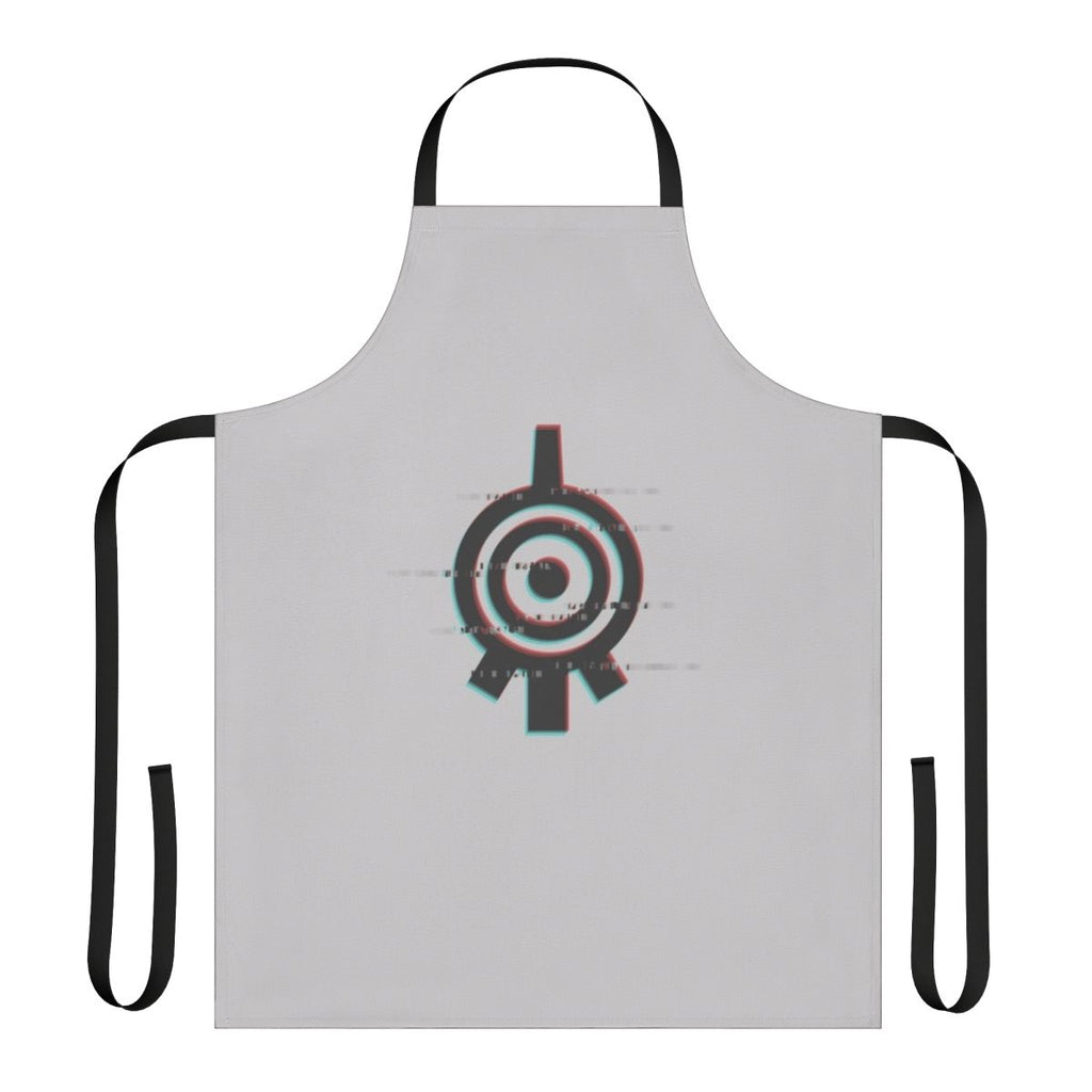 Glitching light apron with Code Lyoko-inspired Xana design