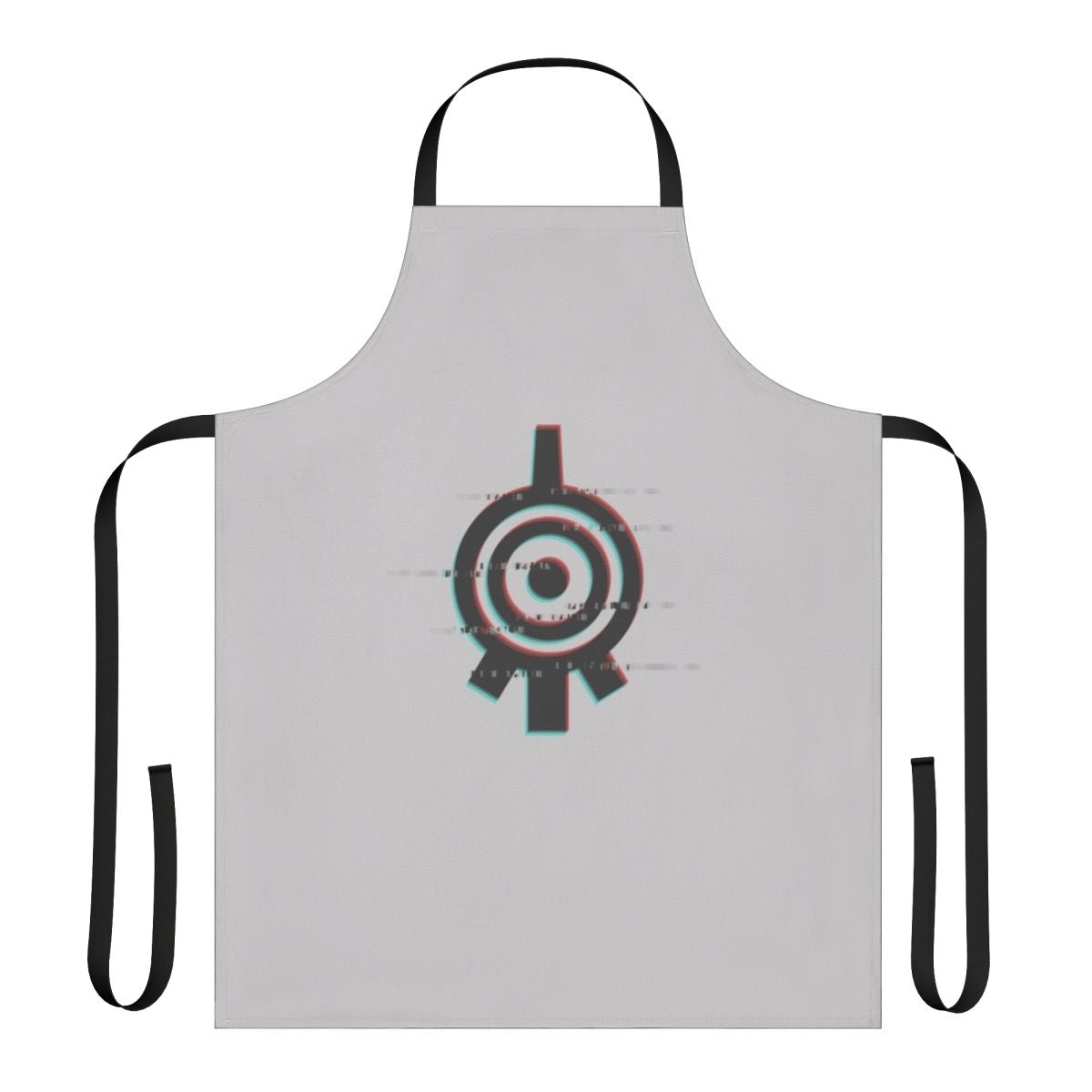 Glitching light apron with Code Lyoko-inspired Xana design