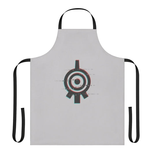 Glitching light apron with Code Lyoko-inspired Xana design