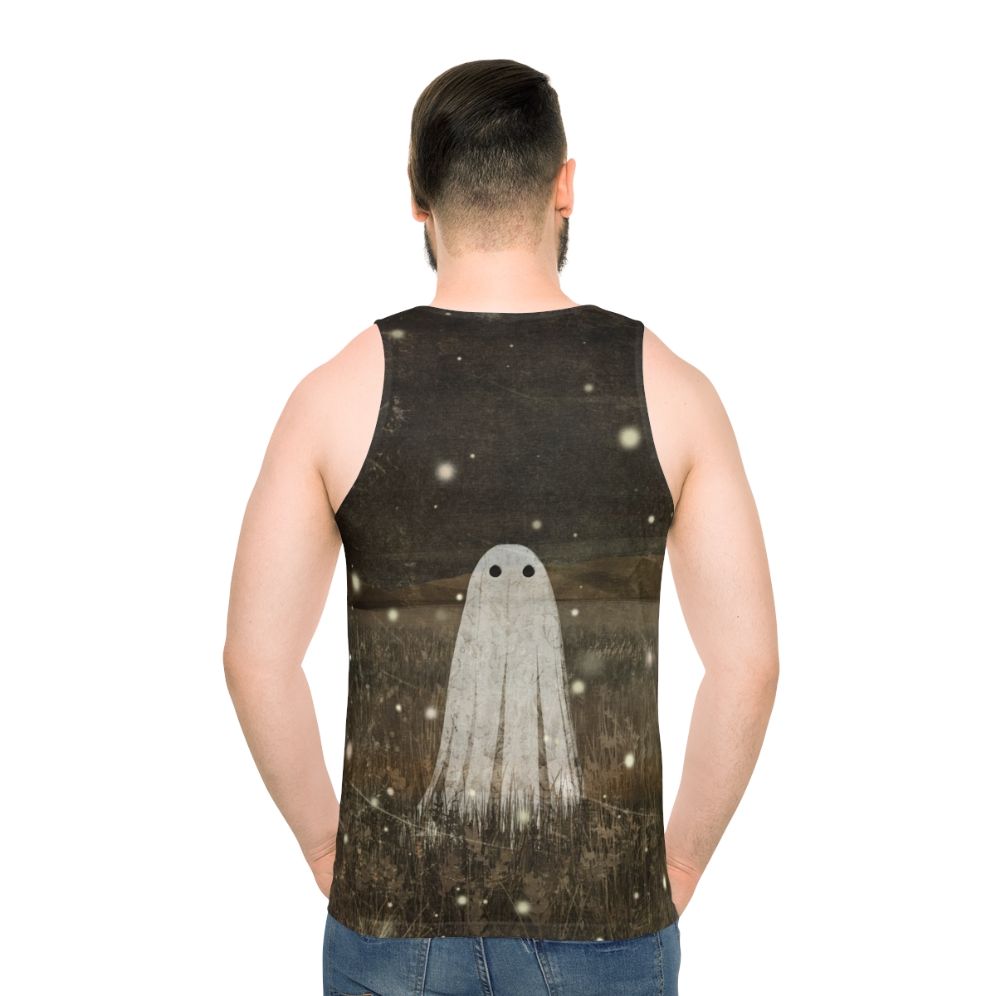 Glowing fireflies unisex tank top
