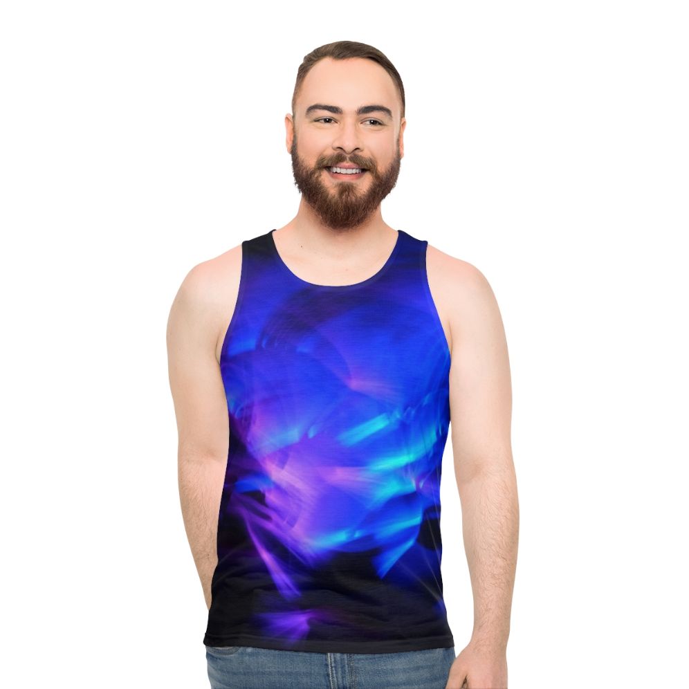 Glowstick Party Unisex Tank Top
