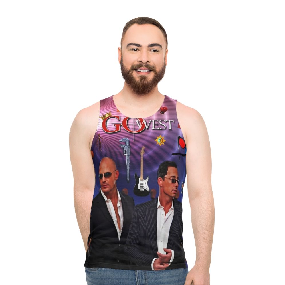 Go West Band Unisex Tank Top