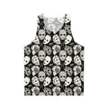 Goalie Bones Unisex Hockey Tank Top