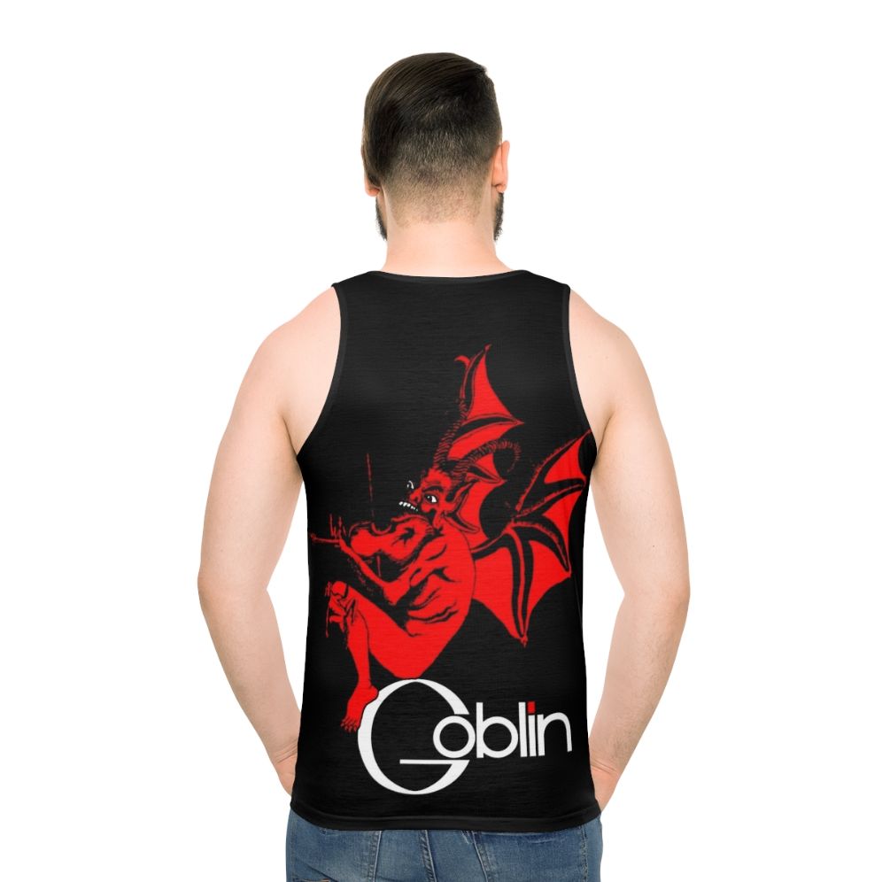 Goblin unisex tank top with a magical design