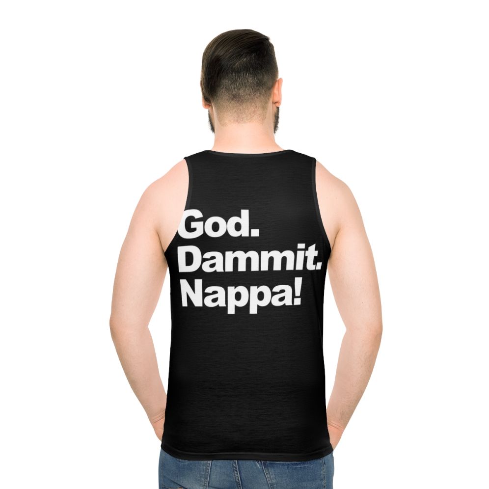 "God Dammit Nappa" Unisex Tank Top - Dragon Ball Z Parody