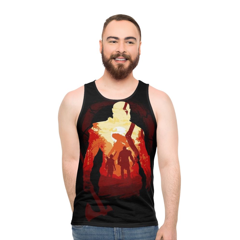 Unisex God of War Tank Top