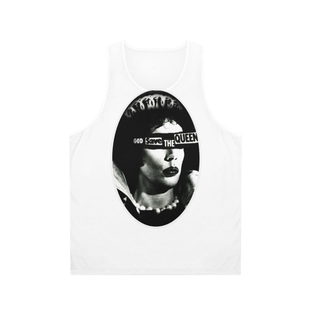 God Save The Queen Frank N Furter Unisex Pride Tank Top