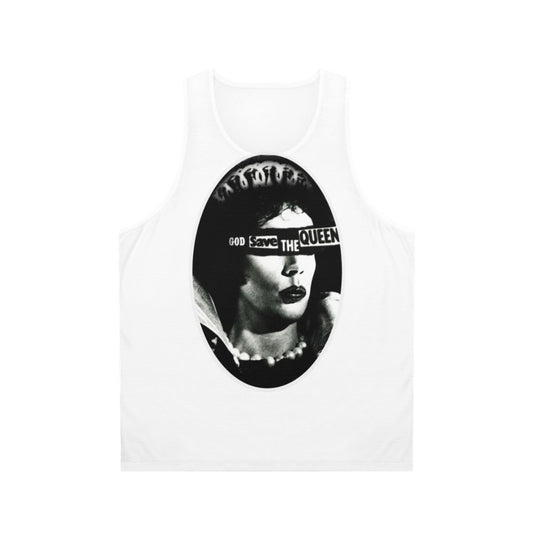 God Save The Queen Frank N Furter Unisex Pride Tank Top