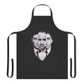 Black apron with The Godfather movie-inspired design