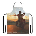Godsmack inspired apron featuring the "Good Times Bad Times" 10-year logo design