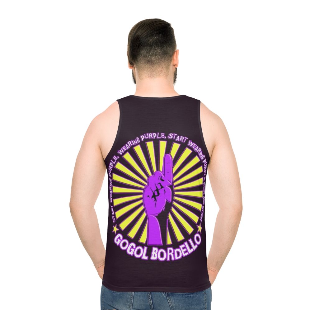 Gogol Bordello "Start Wearing Purple" Unisex Tank Top
