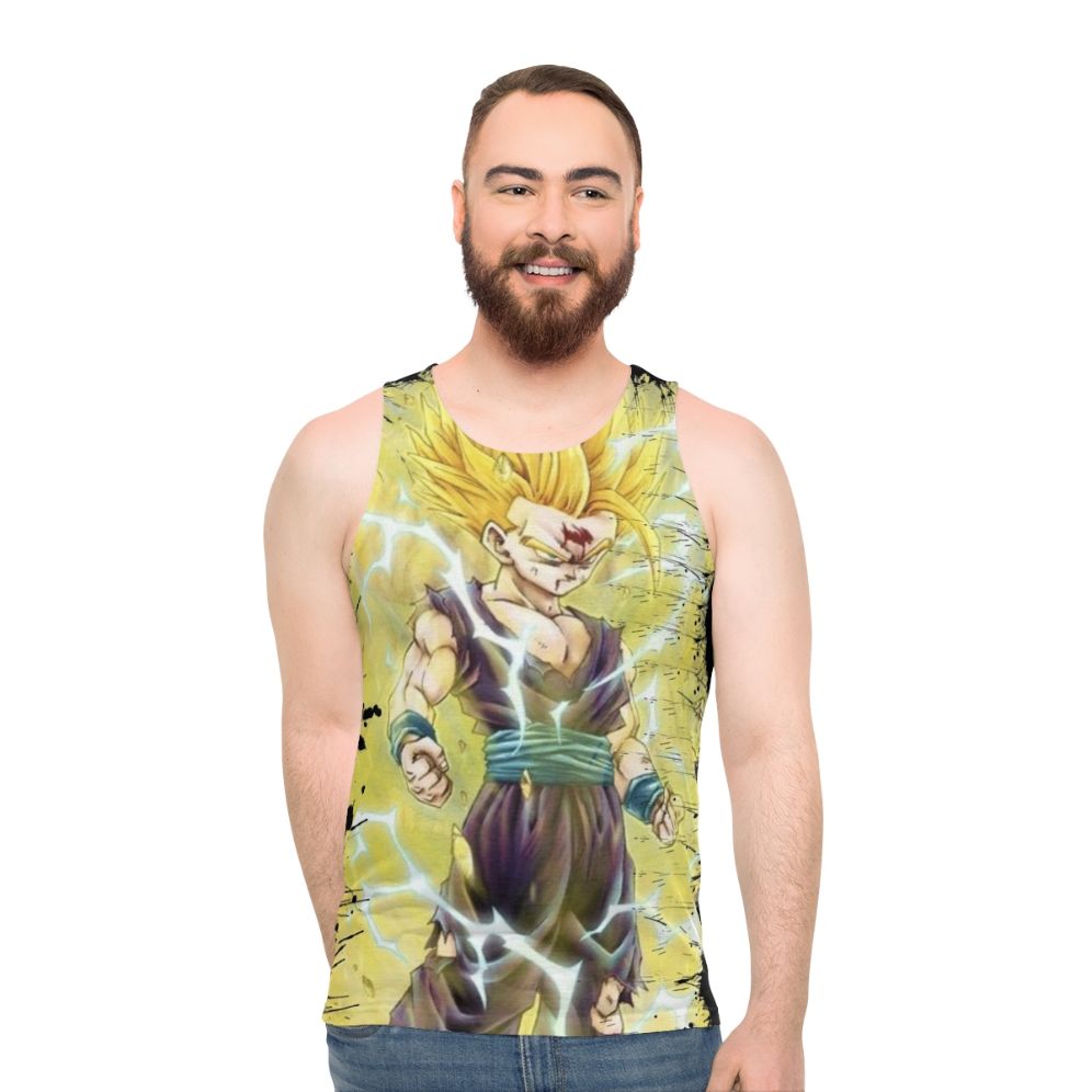 Gohan SSJ2 Unisex DBZ Anime Tank Top