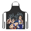 Goku and Vegeta inspired apron with fan art design