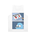 Golang Gopher Two Buttons Unisex Tank Top