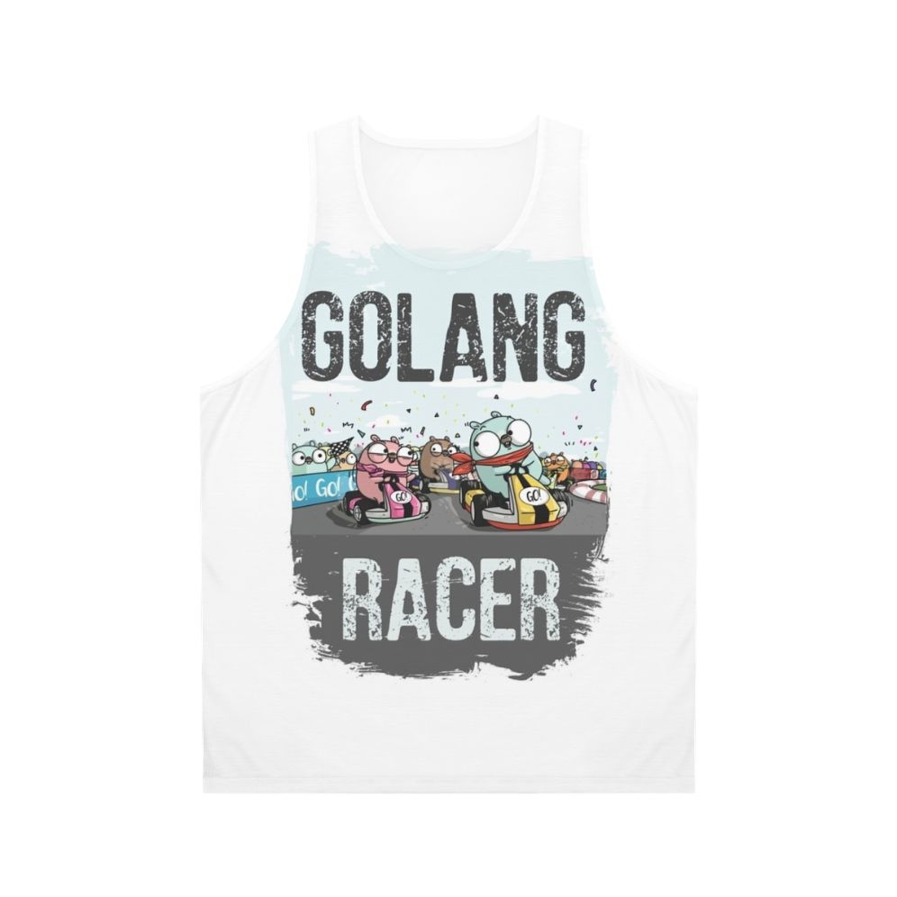 Golang Racer Unisex Tank Top