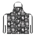 Golden Girls themed apron with iconic characters and vintage 80s sitcom style