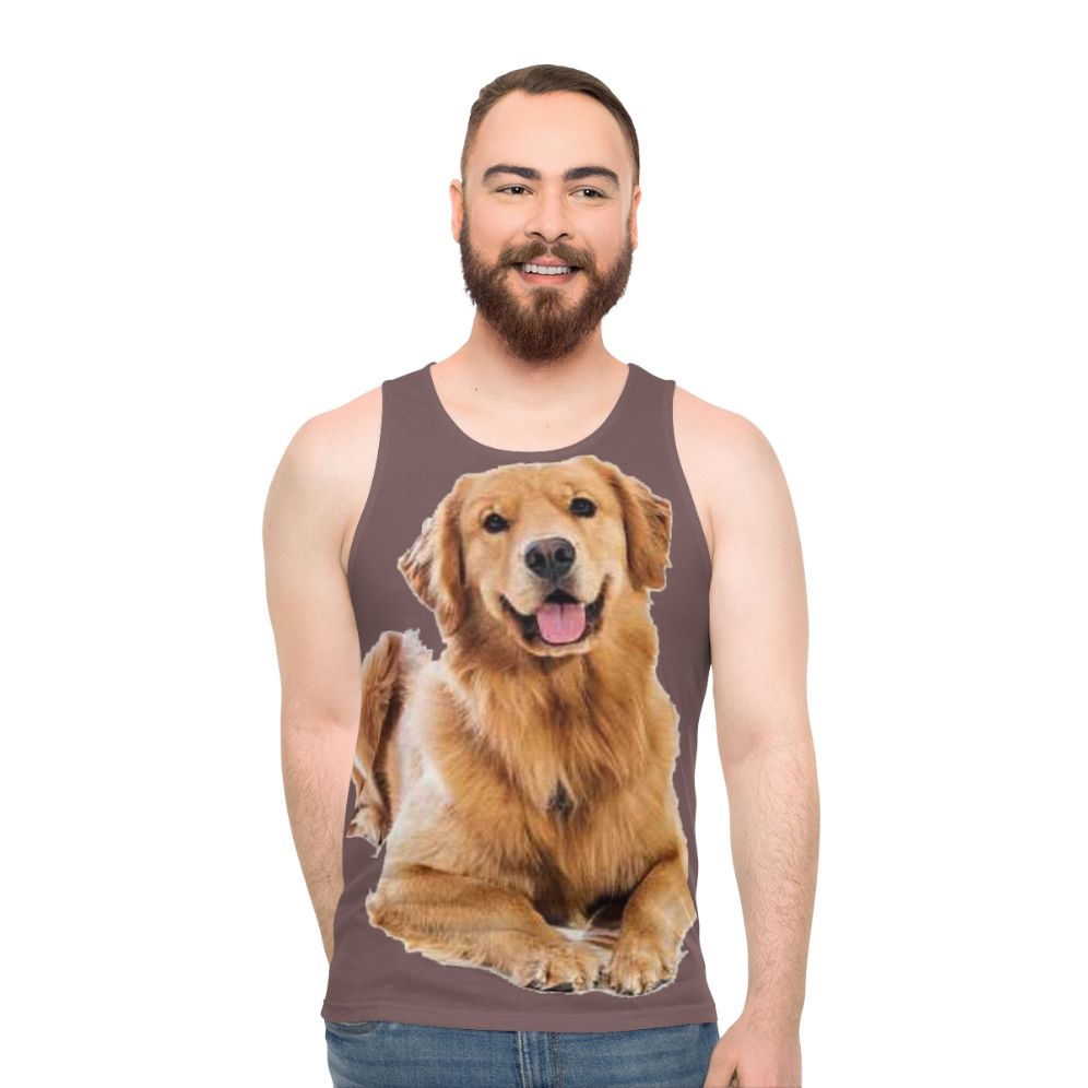 Golden Retriever Unisex Tank Top
