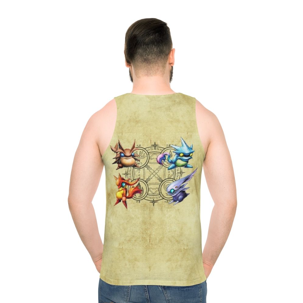 Golden Sun Djinn Unisex Tank Top