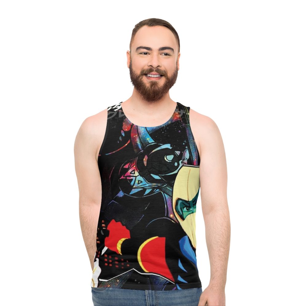 Goldorak Grendizer anime mecha unisex tank top