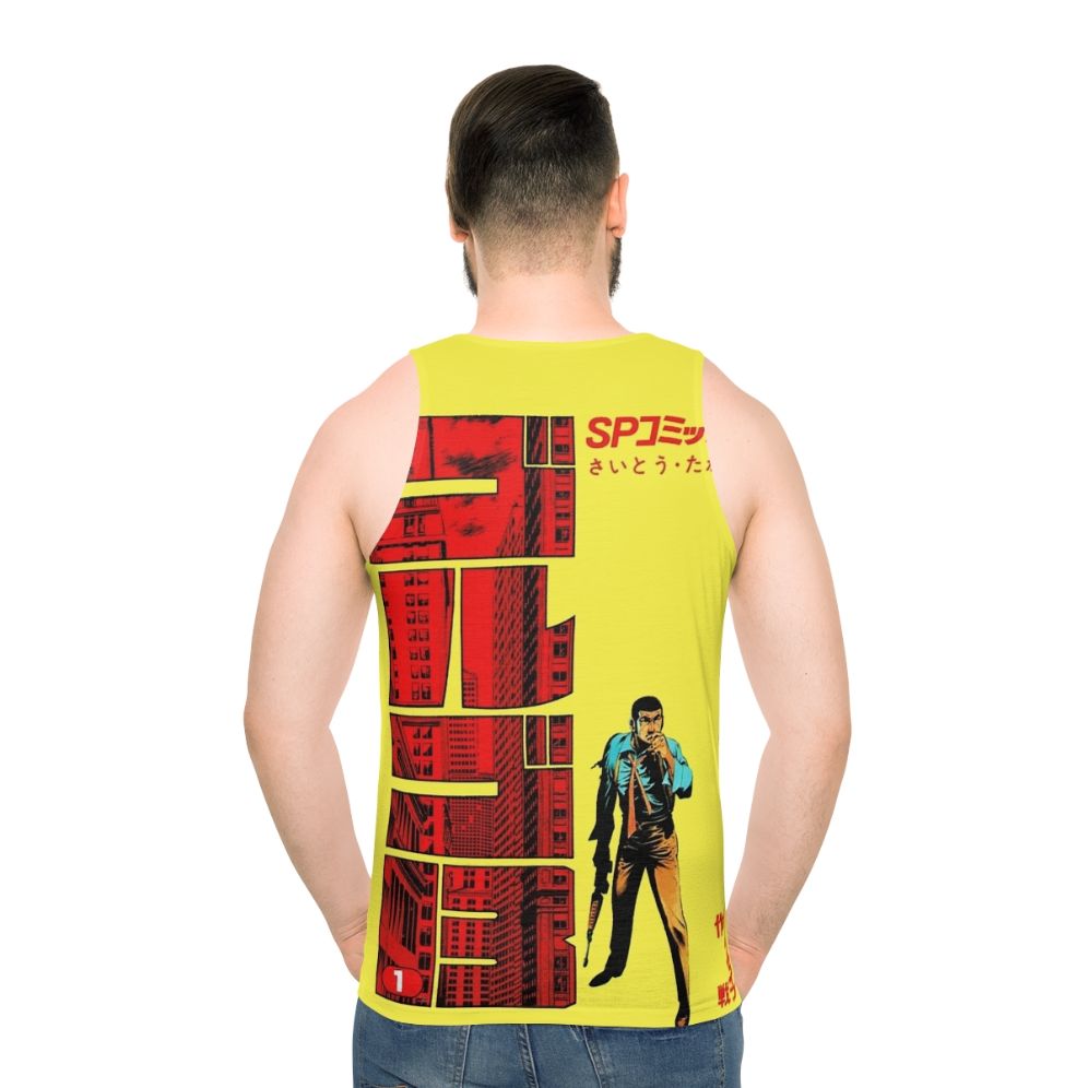 Golgo 13 manga inspired unisex tank top
